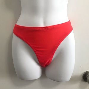 Forever 21 Pink Ruffled Bikini Bottoms